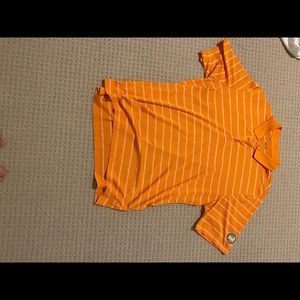 Adidas PGA of America Golf Polo - Orange